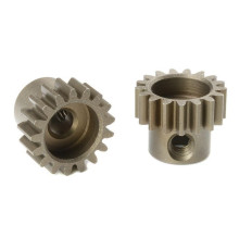 TEAM CORALLY - M0.6 PINION - S HORT - HARDENED STEEL - 17 TEE - C-716