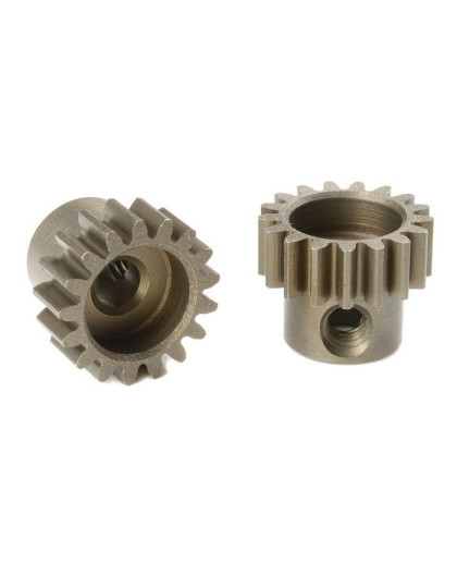TEAM CORALLY - M0.6 PINION - S HORT - HARDENED STEEL - 17 TEE - C-716