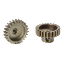 TEAM CORALLY - M0.6 PINION - S HORT - HARDENED STEEL - 24 TEE - C-716