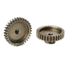 TEAM CORALLY - M0.6 PINION - S HORT - HARDENED STEEL - 32 TEE - C-716