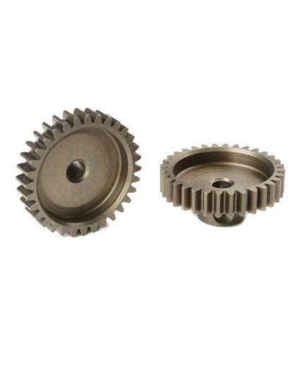 TEAM CORALLY - M0.6 PINION - S HORT - HARDENED STEEL - 32 TEE - C-716