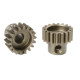 TEAM CORALLY - 32 DP PINION - SHORT - HARDENED STEEL - 18 TE - C-7251