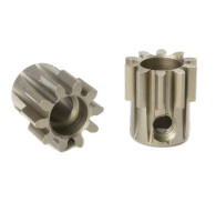 TEAM CORALLY - M1.0 PINION - S HORT - HARDENED STEEL - 10 TEE - C-727