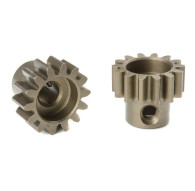 TEAM CORALLY - M1.0 PINION - S HORT - HARDENED STEEL - 14 TEE - C-727