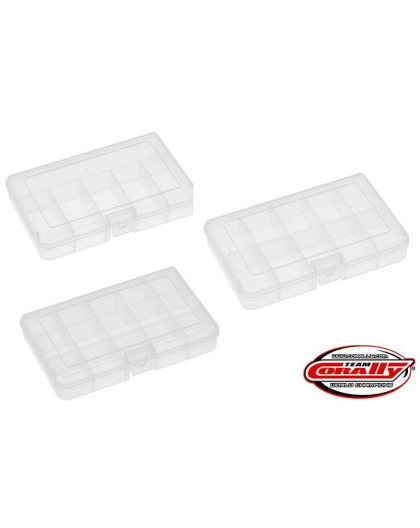 Boites Medium assorties 165x112x31 -3pcs - CORALLY - C-90259