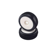 Pair of tyres SAHARA Supersoft Mounted - HOT RACE
