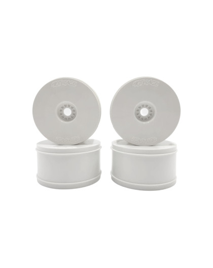 Jantes Truggy 1/8 Std Blanche (4) - HOT RACE