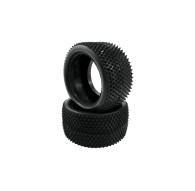 Pair of 1/10 Tyres Minipin Hard rear - HOT RACE