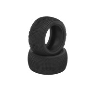PAIR OF 1/10 TYRES V1 CARPET 4WD/2WD REAR HARD - HOT RACE