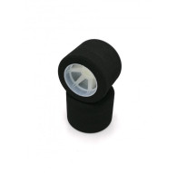 Pair of rear tyres 1/8 Shore 37 on white or light rims. - HOT RACE