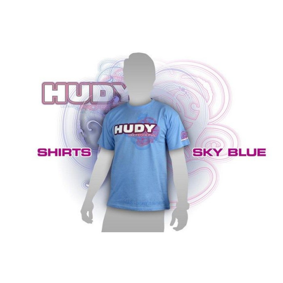 Hudy T-Shirt - Sky Blue (Xxl) - HUDY - 281046XXL