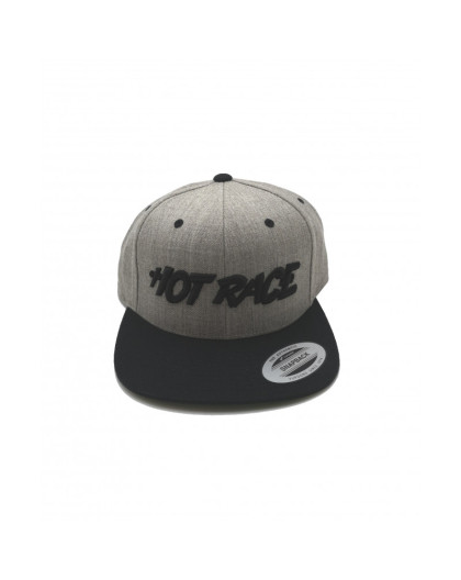 HR CAP US STYLE GREY/BLACK - HOT RACE