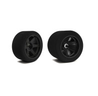 5 sets of tyres 1/8 on carbon rims 35° rear + 32° front - HOT RACE