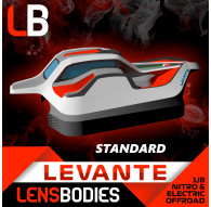 1/8 OFFROAD BODY LEVANTE STANDARD WEIGHT - HOT RACE
