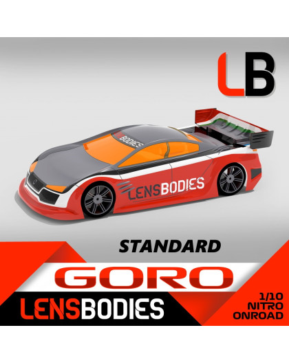 Carrosserie Lens 1/10 Nitro Goro Standard - HOT RACE