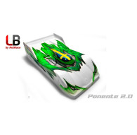 1/12 ONROAD BODY PONENTE 2.0 STANDARD WEIGHT - HOT RACE