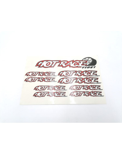 Hot Race Stickers Sheet - HRSTICKERS - HOT RACE