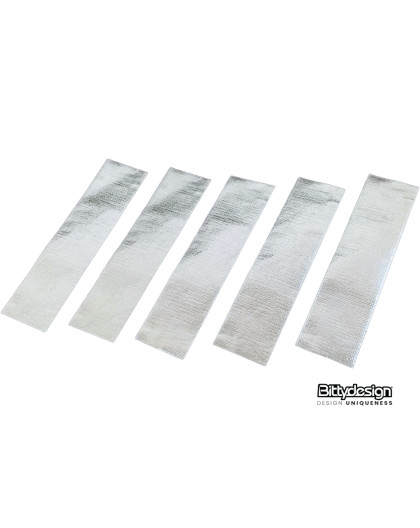 Alluminium tape stripe 200x50mm (x4) - BITTYDESIGN - BDATS20-4