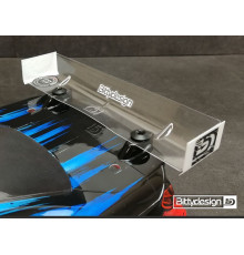 Rear HARD Wing for 190mm 1/10 TC Stock - BITTYDESIGN - BDRW-190STK