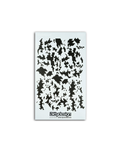 Vinyl stencil - Camo Digi - BITTYDESIGN - BDSTC-017