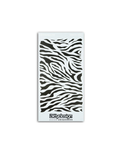 Pochoir Zebra - BITTYDESIGN - BDSTC-016