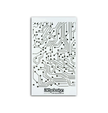 Pochoir Electronic Circuit - BITTYDESIGN - BDSTC-013