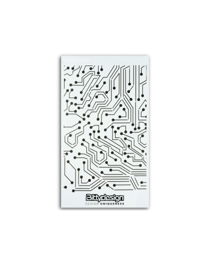 Vinyl stencil - Electronic Circuit - BITTYDESIGN - BDSTC-013