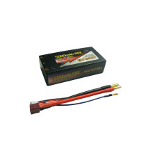 Lipo battery 7.4V 100C 5000mah 2S Shorty PK4 - VANT - V0204