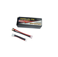 Lipo battery 14.8V 75C 7600mah 4S Stick PK5 - VANT - V0402