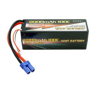 Lipo battery 15.2V 100C 8000mah 4S Stick EC5 - VANT - V0401