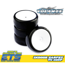Pneus Volante V5 Touring 1/10 Carpet 28CP - VOLANTE - VT-V5-PG28CP