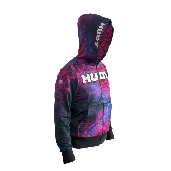 Hudy Sweater Hooded Zipper - Hd Graphics (Xxxxl) - HUDY - 285502XXXXL