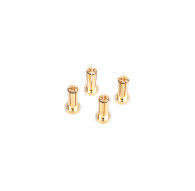 5mm Gold Connectors - 14mm length (4 pcs.) - NOSRAM - 999206