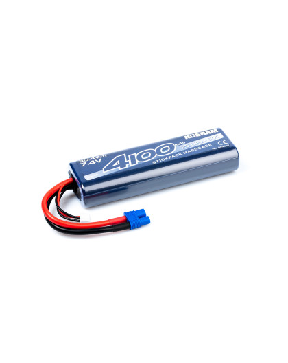 Accu Lipo 4100mah 2S 50C Hardcase - EC3 Plug - NOSRAM - 999302EC3