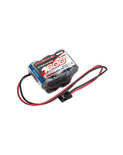 XTEC RX-pack Hump 2/3A NiMH - JR - 6.0V - 1600mAh - NOSRAM - 999601