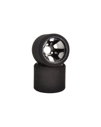 Pneus mousse 1/12 arrière 30SH - 46mm (2) - CONTACT - JT2-30RA