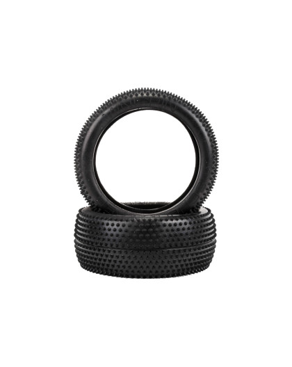 MINI PIN 1/8TH TYRES ONLY - YELLOW PR - SCHUMACHER - U6723