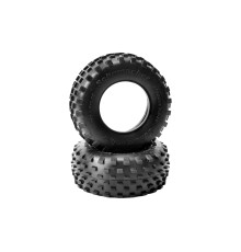SHORT COURSE STAGGER TYRE YELLOW - SCHUMACHER - U6781