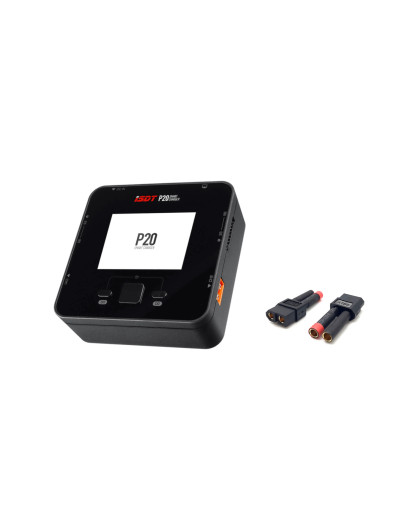 Chargeur ISDT Double P20 2x500W + Connecteurs - ISDT - P20-C