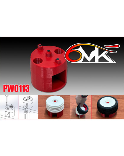 1/8 Buggy Tire Mount Cone - 6MIK - PW0113