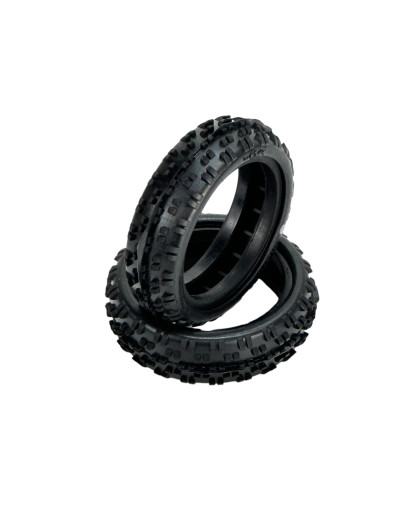 AXIUM Front 2WD - Silver (2) - 6MIK - T103S