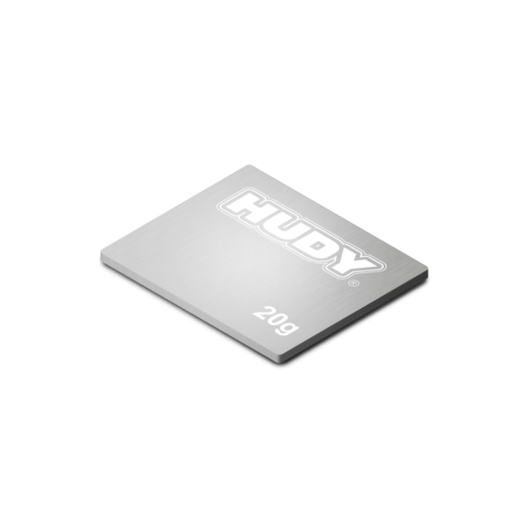 Hudy Pure Tungsten Weight Thin - 31X26mm - 20G - HUDY - 293087