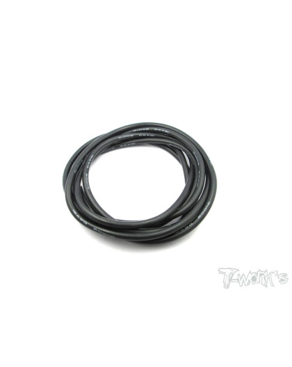 Cable silicone 12 Gauge noir (2m) - T-WORKS - EA-026BK