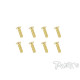 Vis Acier Traitées GOLD FHC 2.5x10mm (8) - T-WORKS - GSS-2510C