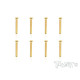 3mmx18mm Gold Button Head Screws (8pcs) - T-WORKS - GSS-318B