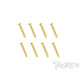 Vis Acier Traitées GOLD FHC 3x20mm (8) - T-WORKS - GSS-320C