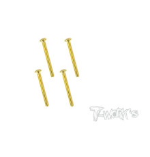 Vis Acier Traitées GOLD BHC 3x35mm (4) - T-WORKS - GSS-335B