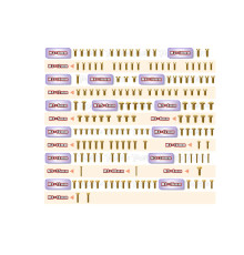 Gold Steel Screw Set 158pcs. (For Xray XB8'23) - T-WORKS - GSS-XB8'23