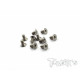 Vis Acier Traitées NICKEL FHC 3x6mm (10) - T-WORKS - NSS-306C