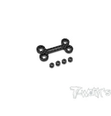 Fixation support d'aileron carbone RC8B4 - T-WORKS - TO-328-A